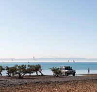 Camping at Point Lowly  Fitzgerald Bay