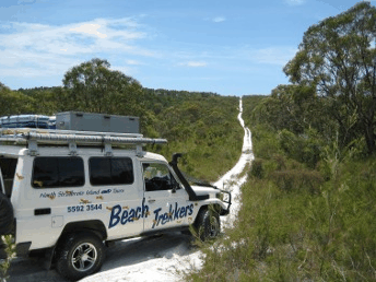Beach trekkers North Stradbroke Island - Accommodation Directory