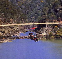 Launceston Cataract Gorge  Gorge Scenic Chairlift - Accommodation Directory