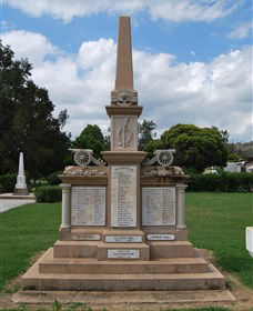 Boer War Memorial And Park, Allora - Accommodation Directory 0