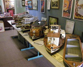 Wentworth Model Paddlesteamer Display - Accommodation Directory 1