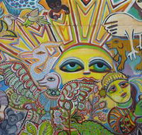 The Painting of Life by Mirka Mora - Accommodation Directory
