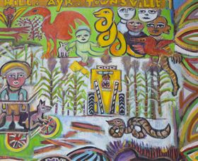 The Painting Of Life By Mirka Mora - Accommodation Directory 2