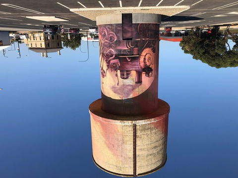 Kadina Water Tower Mural - Accommodation Directory 1