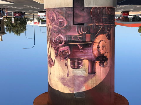 Kadina Water Tower Mural - Accommodation Directory 2