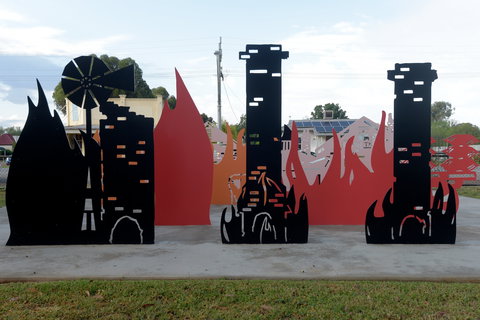 Lyrics, Landscapes And Lintels - Leeton Public Art Trail - Accommodation Directory 1