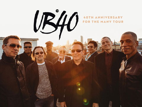 UB40 40th Anniversary Tour - Accommodation Directory 0