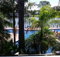 Cypress waterfront spa apartment