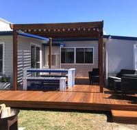 Shellharbour Beach Cottage - walk onto Patrolled beach with flags in summer - Accommodation Directory