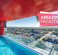 Sky High on Grote - Pool - Gym - Cinema - Fireworks NYE - Accommodation Directory