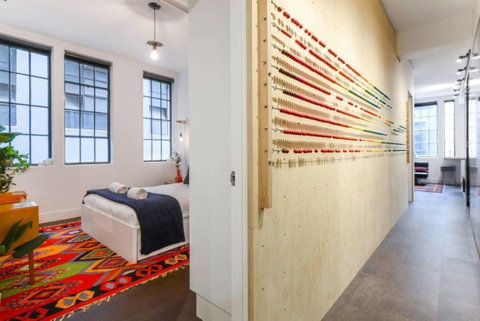 Spacious Designer Warehouse Melbourne CBD Apartment - Accommodation Directory 0