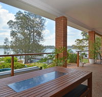 The House on the Lake  Fishing Point Lake Macquarie - honestly put the line in and catch fish - Accommodation Directory