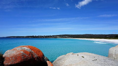BAY OF FIRES BEACH SHACK Ocean Views From A Modern Beachhouse - Accommodation Directory 3