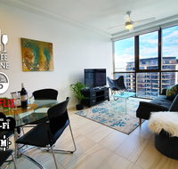 2BR Food  Drink Hub  Gym Pool Views Roof Terrace - Accommodation Directory