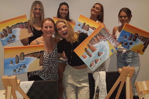 Friday Night 2 For 1 Paint And Sip Art Sessions - Accommodation Directory 1