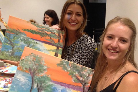 Friday Night 2 For 1 Paint And Sip Art Sessions - Accommodation Directory 4