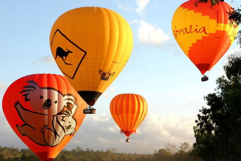 Natural Bridge & Springbrook Waterfalls Tour + Hot Air Balloon With Breakfast - Accommodation Directory 0