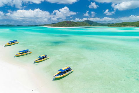 Great Barrier Reef Scenic Flight And Ocean Rafting Whitehaven Beach Day Trip - Accommodation Directory 2