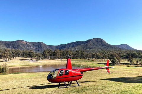 Private Helicopter Flight To Hunter Valley With A La Carte Lunch - For 2 - Accommodation Directory 2